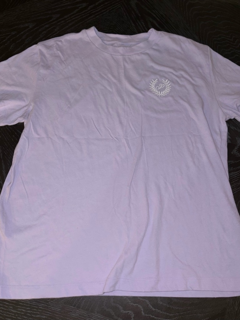 PINK Victoria's Secret Light Lavender Crew Tee